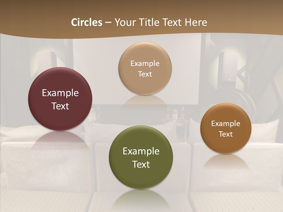 Domestic Center Performance PowerPoint Template