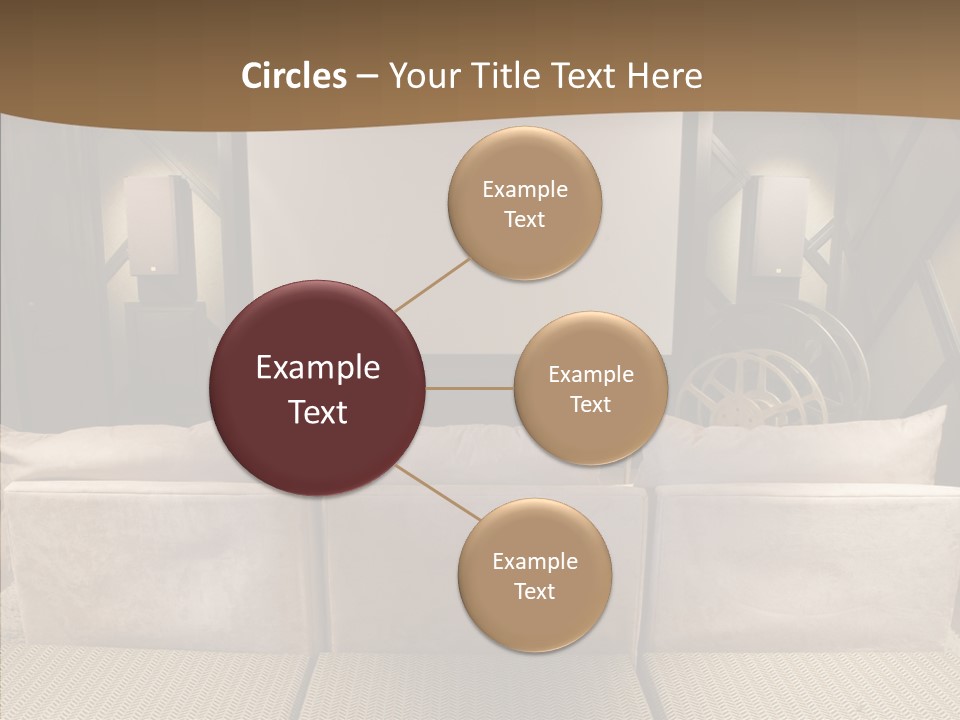 Domestic Center Performance PowerPoint Template