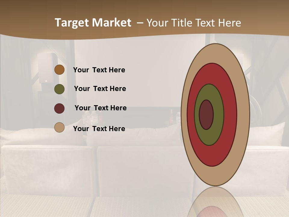 Domestic Center Performance PowerPoint Template