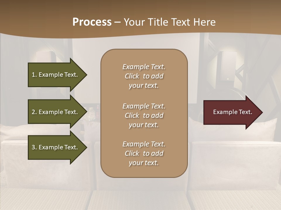 Domestic Center Performance PowerPoint Template