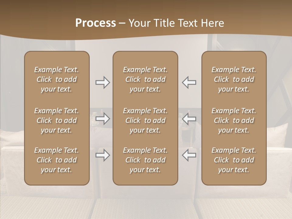 Domestic Center Performance PowerPoint Template