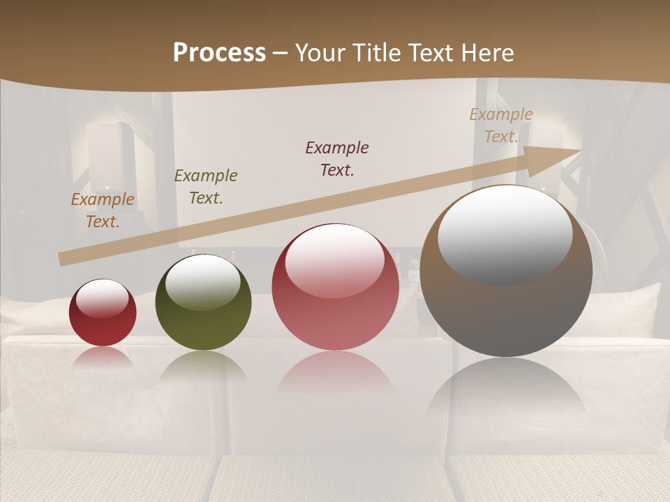 Domestic Center Performance PowerPoint Template