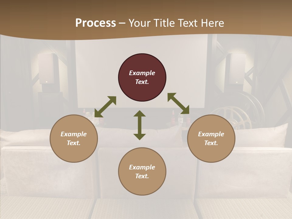 Domestic Center Performance PowerPoint Template