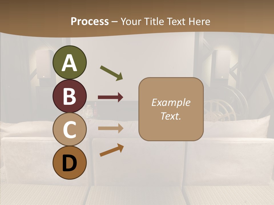 Domestic Center Performance PowerPoint Template