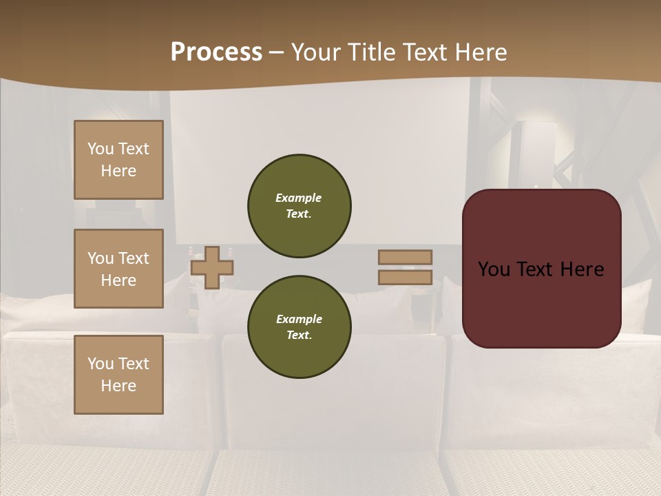 Domestic Center Performance PowerPoint Template