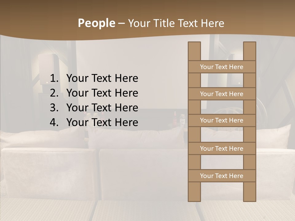 Domestic Center Performance PowerPoint Template