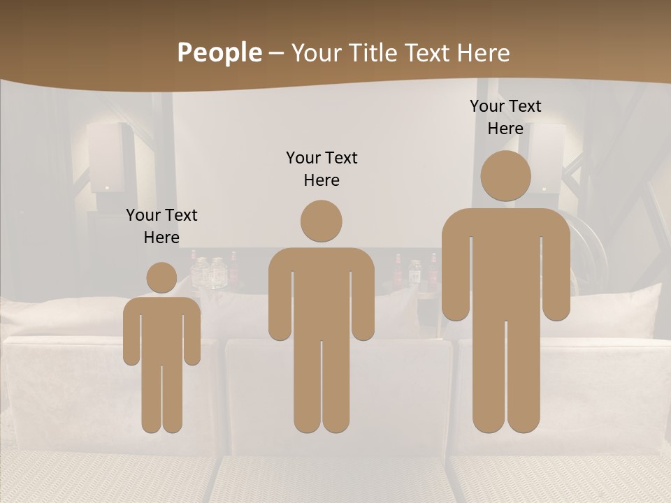 Domestic Center Performance PowerPoint Template