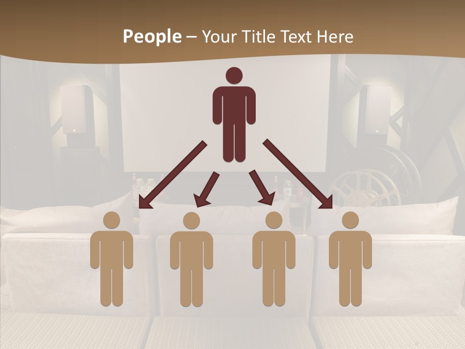 Domestic Center Performance PowerPoint Template