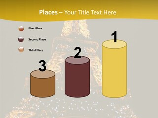 Paris Tower Light PowerPoint Template