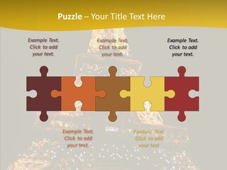 Paris Tower Light PowerPoint Template