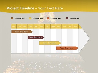 Paris Tower Light PowerPoint Template