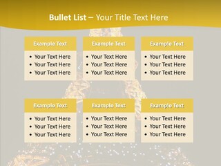 Paris Tower Light PowerPoint Template