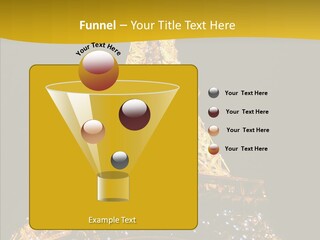 Paris Tower Light PowerPoint Template