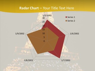 Paris Tower Light PowerPoint Template