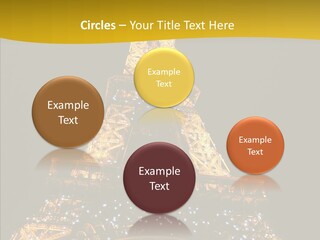 Paris Tower Light PowerPoint Template