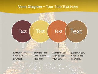Paris Tower Light PowerPoint Template