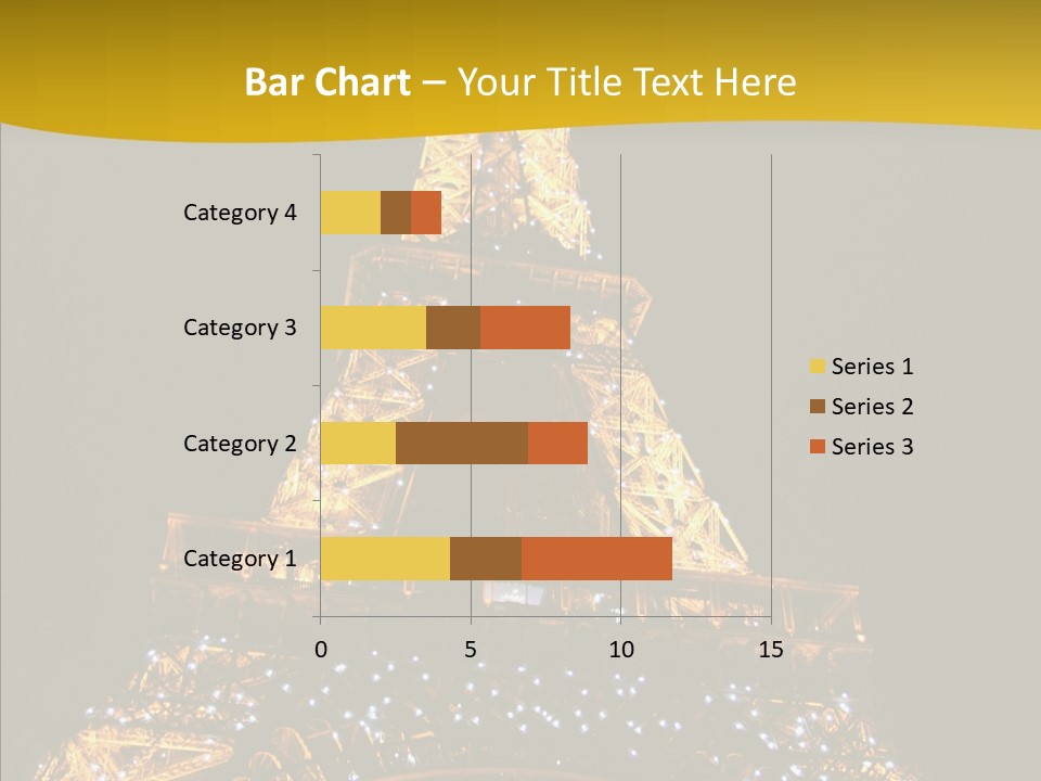Paris Tower Light PowerPoint Template