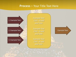 Paris Tower Light PowerPoint Template