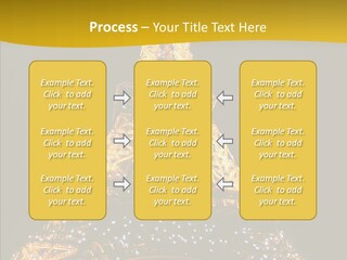Paris Tower Light PowerPoint Template