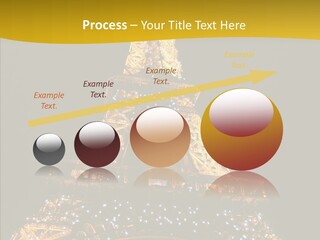 Paris Tower Light PowerPoint Template