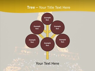 Paris Tower Light PowerPoint Template