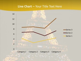 Paris Tower Light PowerPoint Template