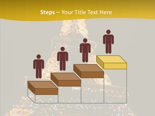 Paris Tower Light PowerPoint Template