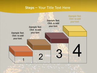 Paris Tower Light PowerPoint Template