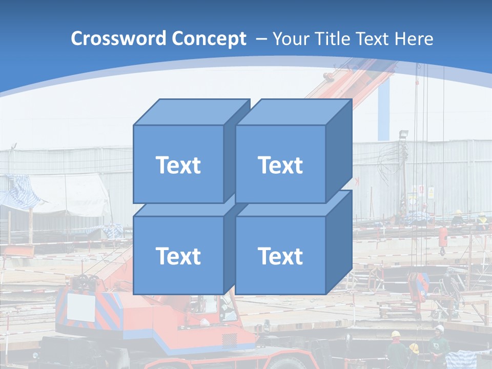 Development Machinery Toy PowerPoint Template