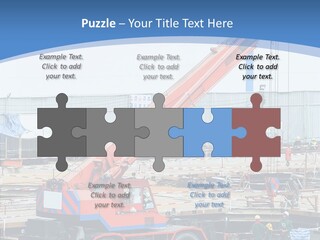 Development Machinery Toy PowerPoint Template