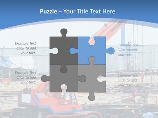 Development Machinery Toy PowerPoint Template