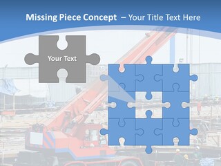 Development Machinery Toy PowerPoint Template