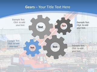 Development Machinery Toy PowerPoint Template