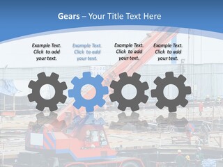 Development Machinery Toy PowerPoint Template