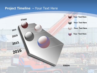 Development Machinery Toy PowerPoint Template