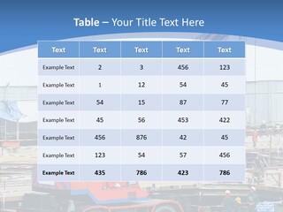 Development Machinery Toy PowerPoint Template
