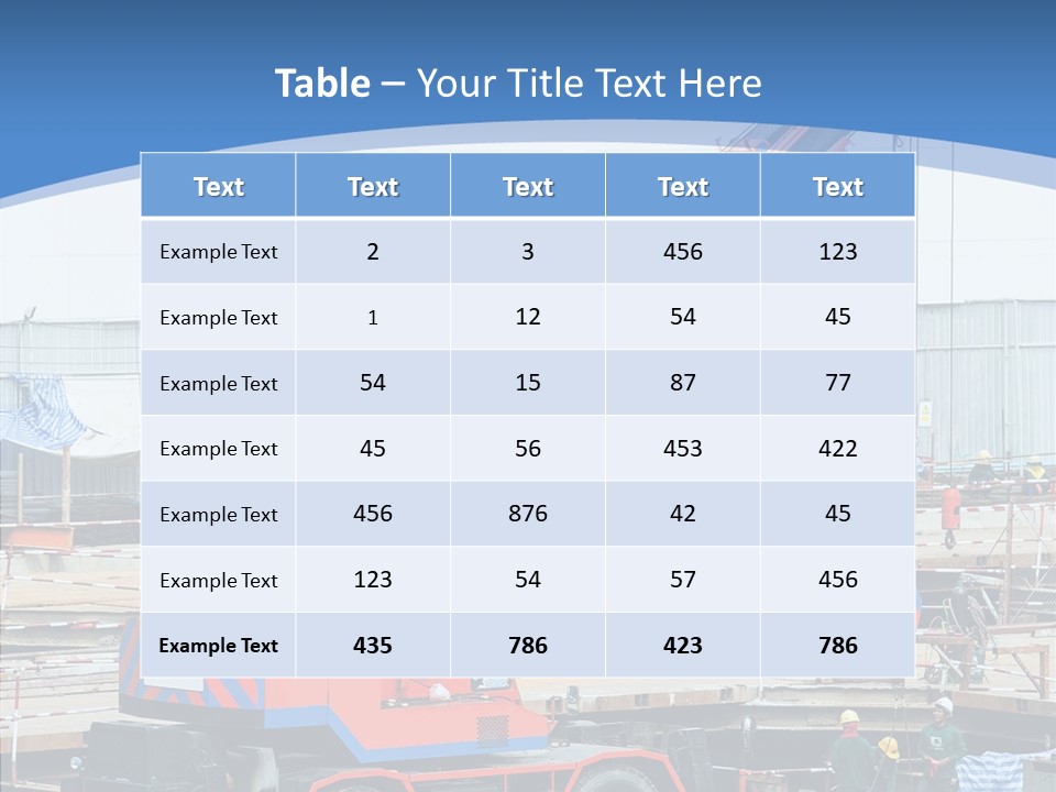 Development Machinery Toy PowerPoint Template