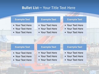 Development Machinery Toy PowerPoint Template