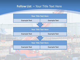 Development Machinery Toy PowerPoint Template
