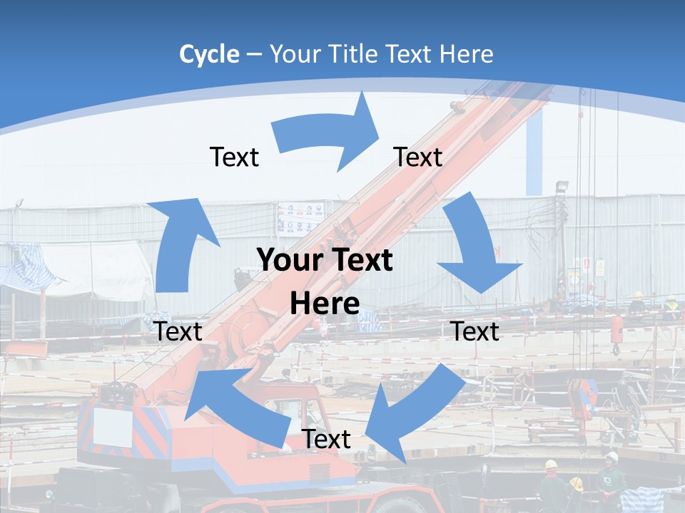 Development Machinery Toy PowerPoint Template