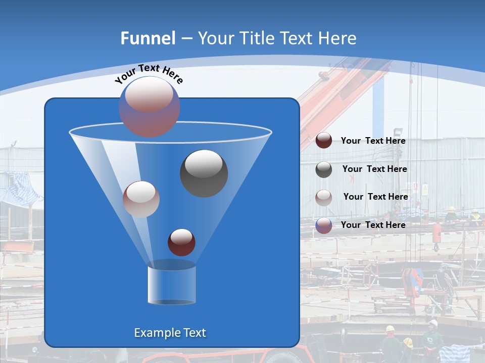 Development Machinery Toy PowerPoint Template
