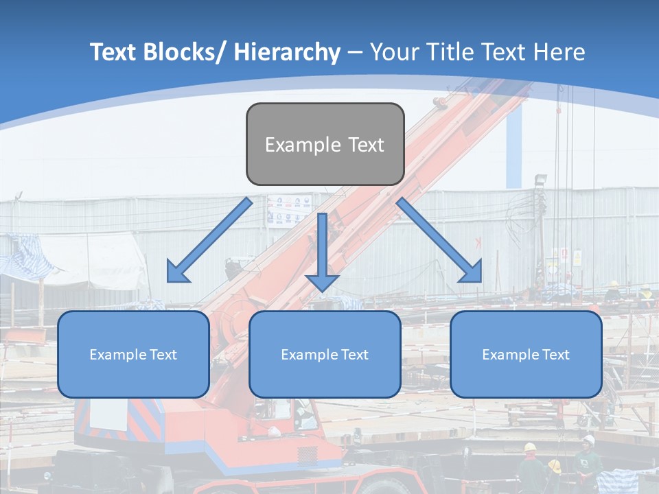 Development Machinery Toy PowerPoint Template