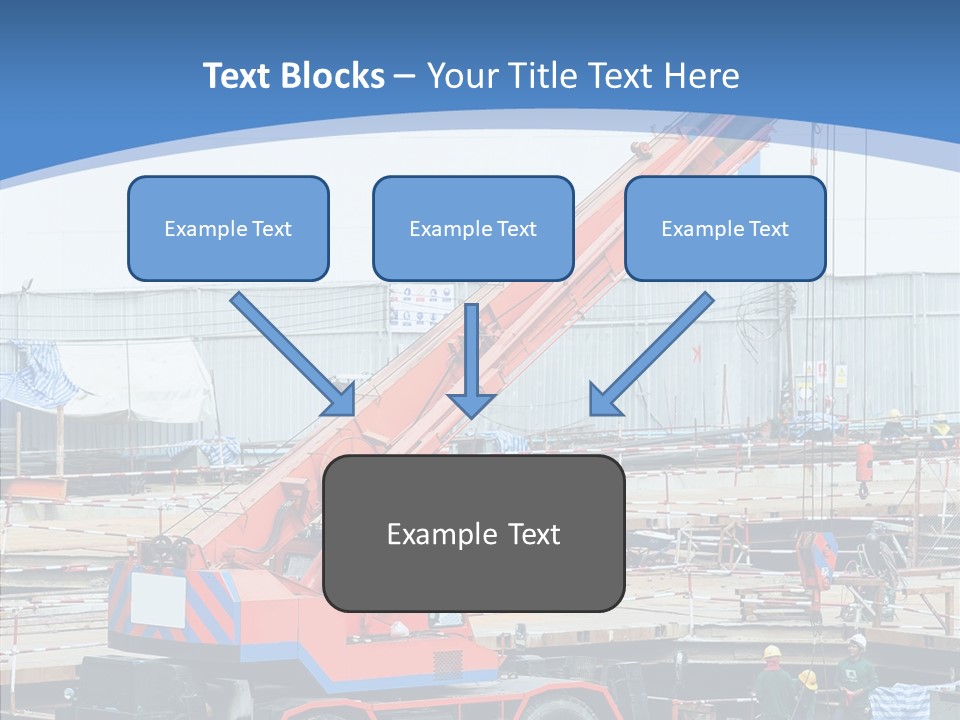 Development Machinery Toy PowerPoint Template