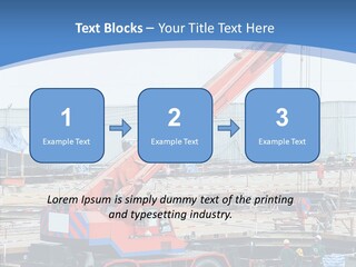 Development Machinery Toy PowerPoint Template