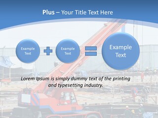 Development Machinery Toy PowerPoint Template