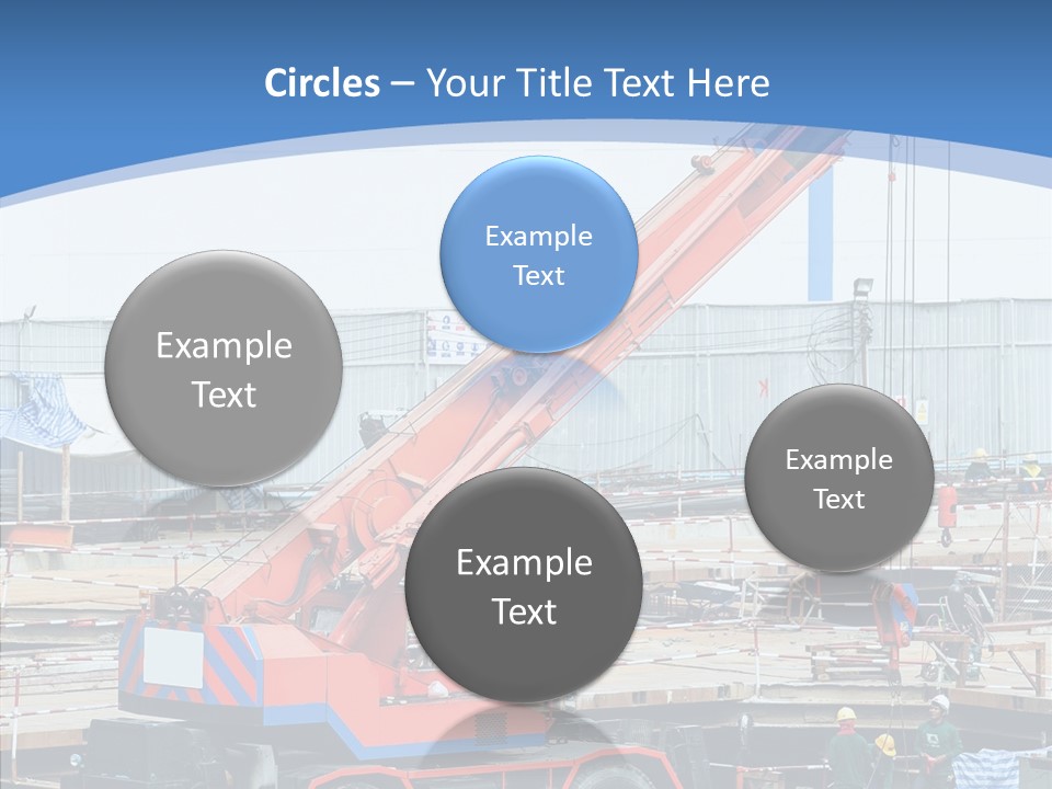 Development Machinery Toy PowerPoint Template