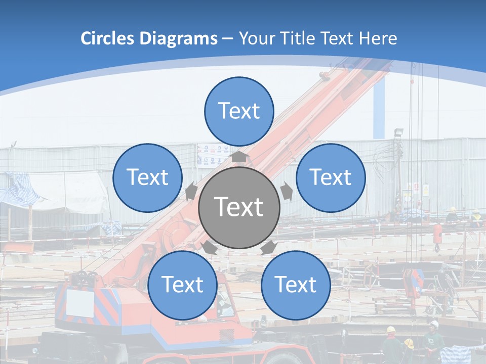 Development Machinery Toy PowerPoint Template