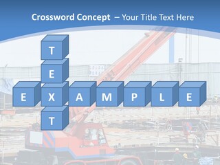 Development Machinery Toy PowerPoint Template