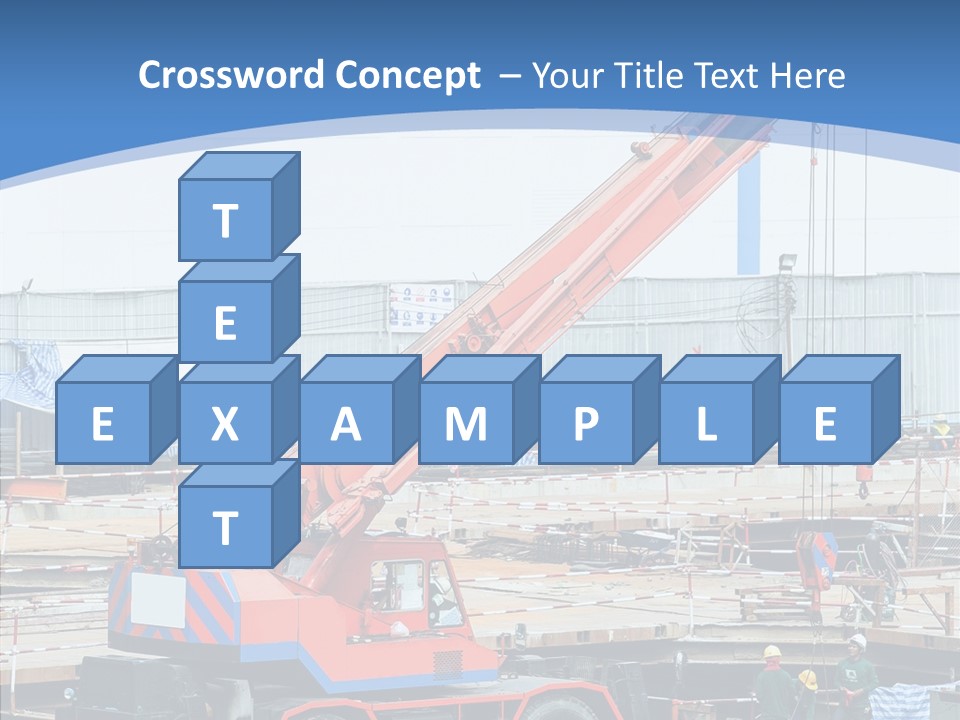 Development Machinery Toy PowerPoint Template
