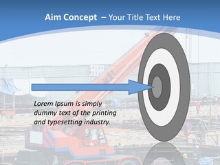 Development Machinery Toy PowerPoint Template